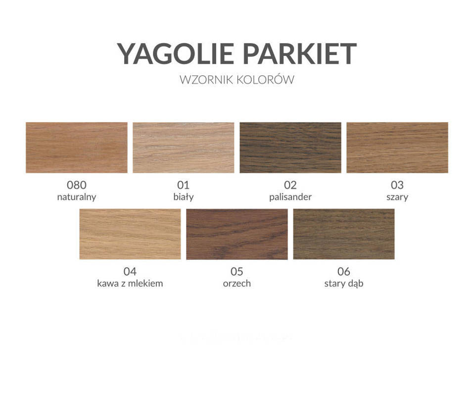 Olej do drewna podłóg YAGOLIE PARKIET natural 2,5L