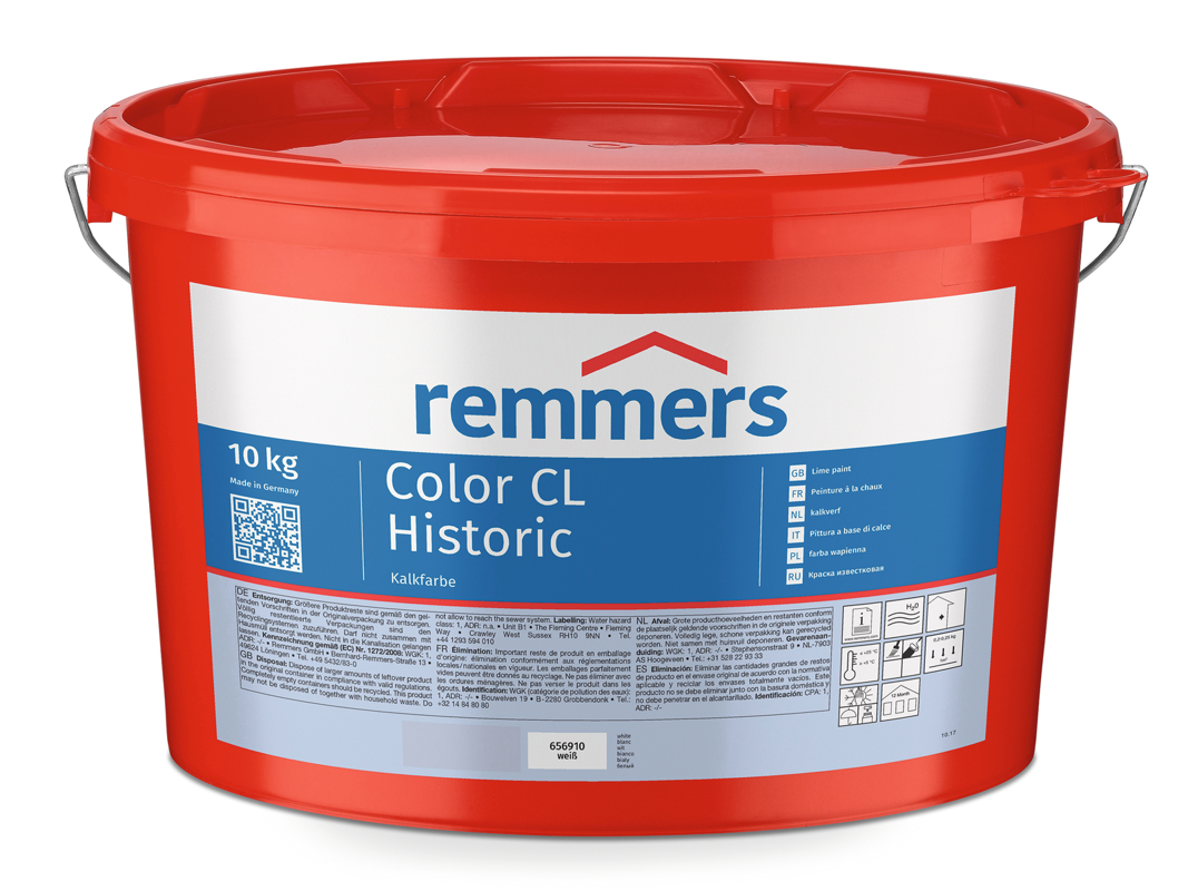 REMMER Color CL Historic farba wapienna BIAŁA 10KG