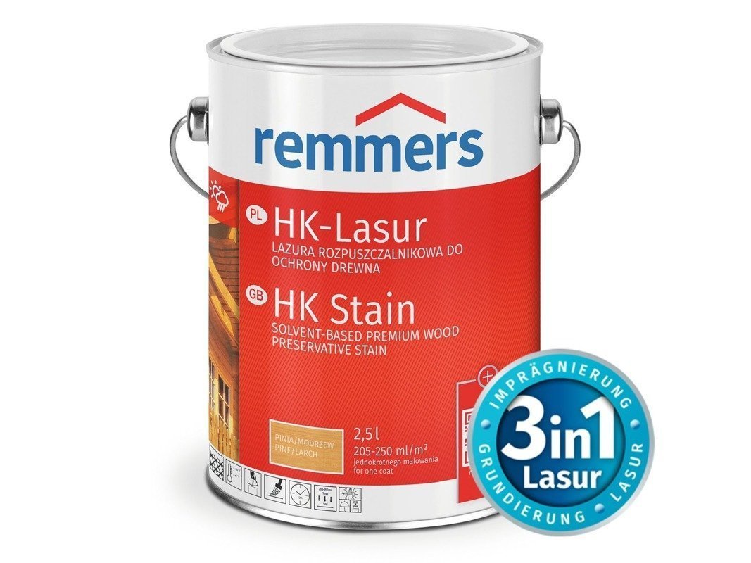 Remmers HK-Lasur impregnat drewna 0,75L PALISANDER